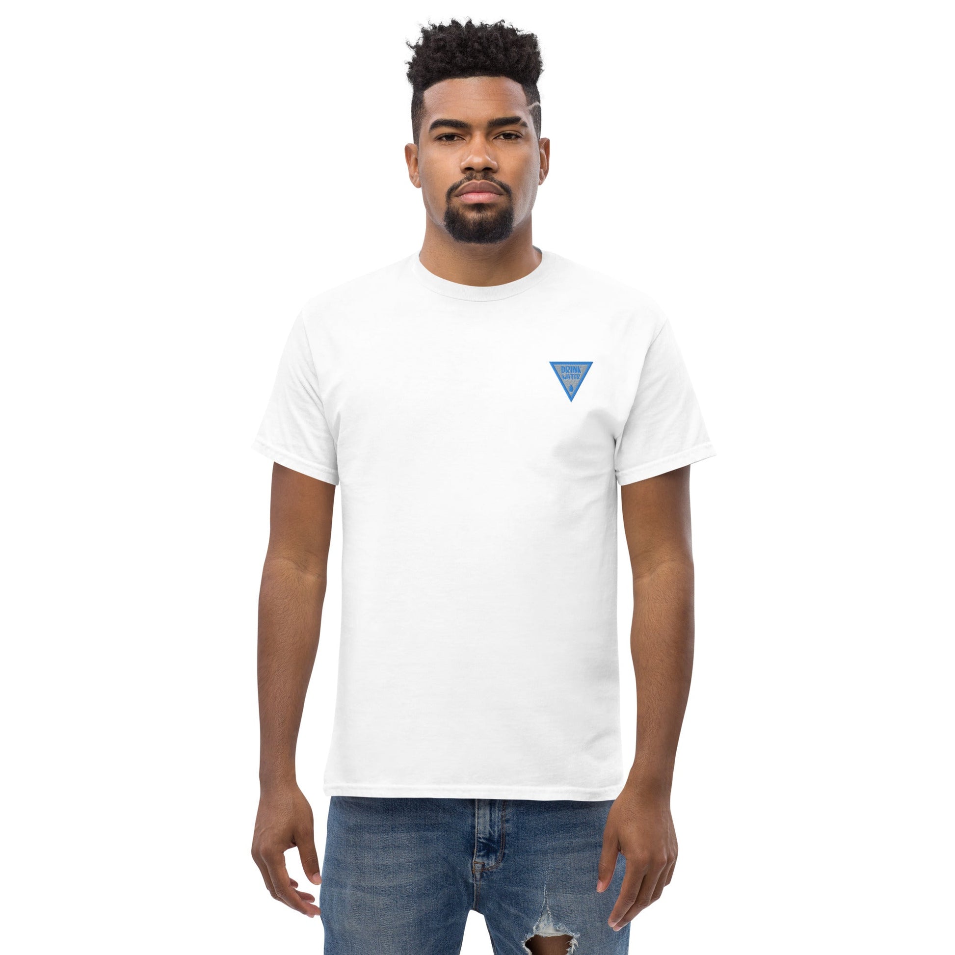 Drink Water Drip Triangle T-shirt