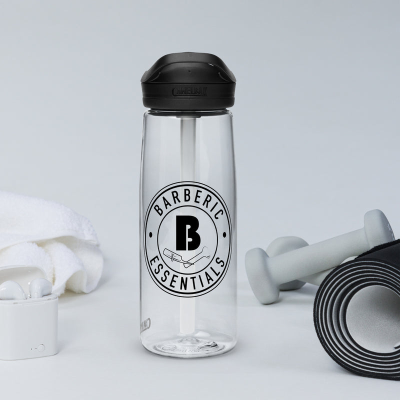 Barberic Essentials Logo Water Bottle