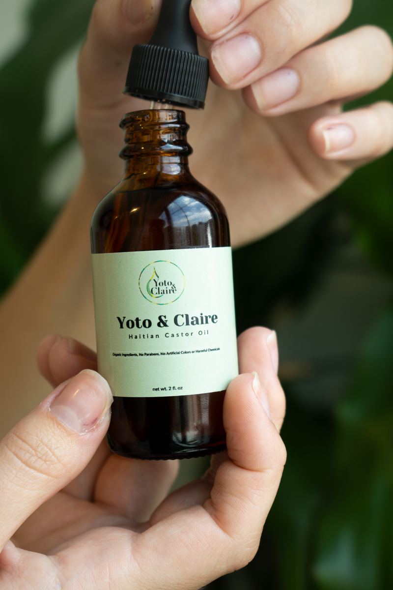 Yoto and Claire Haitian Black Castor Oil