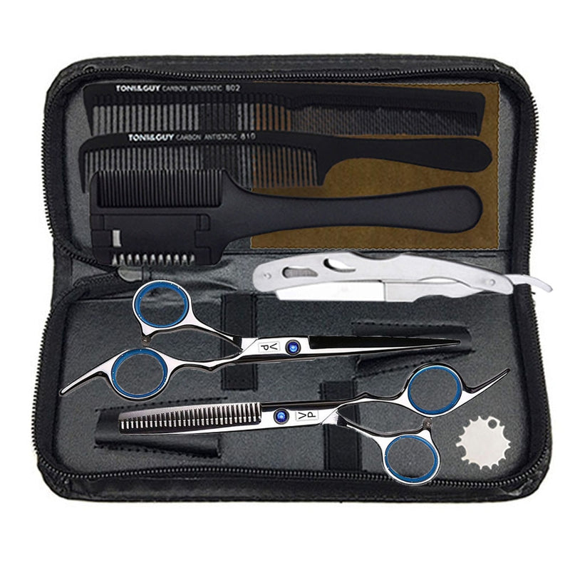 Professional Hairdressing Scissors 6 Inch 440C Barber Set