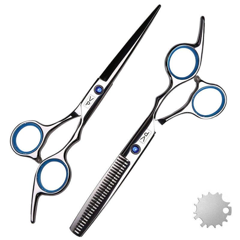 Professional Hairdressing Scissors 6 Inch 440C Barber Set