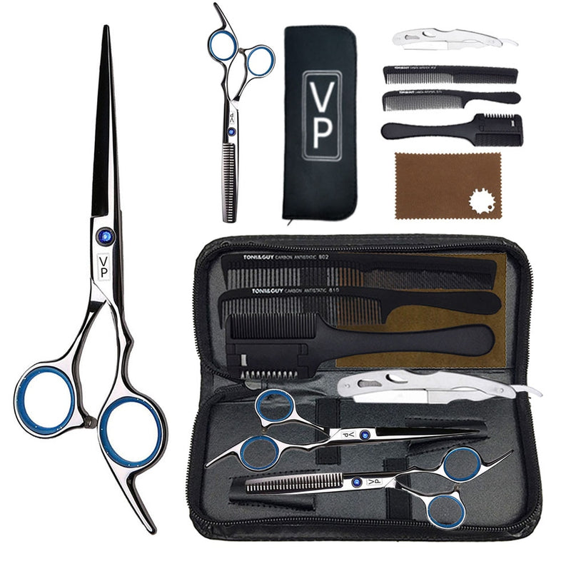 6" Professional Hairdressing Shears 440C Barber Set